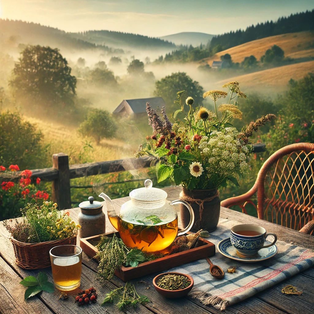 Té Wome preparado